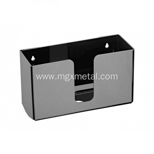 Metal Corner Steel Black Wall Mounted Paper Towel Dispensers Supplier